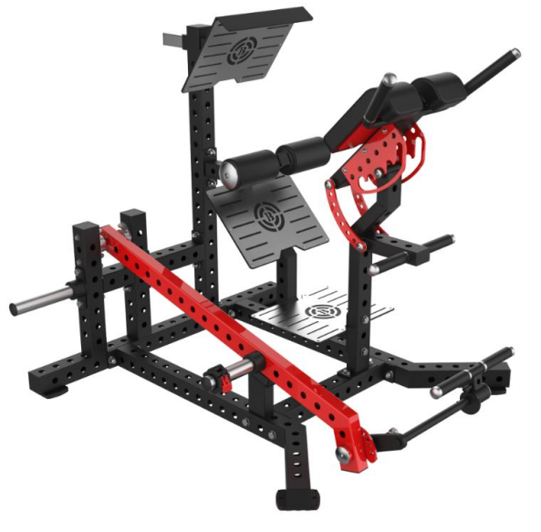 Home Gym Hip Thrust Machine - Máquina de impulso de quadril carregada