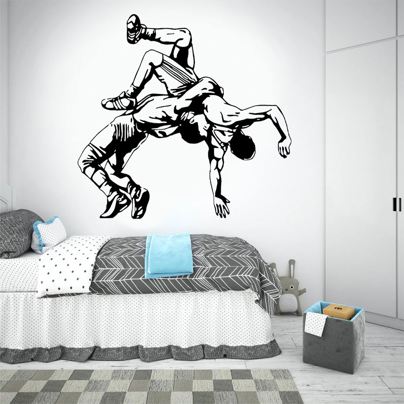 Home Gym Furniture - Adesivos de Parede de Luta Livre
