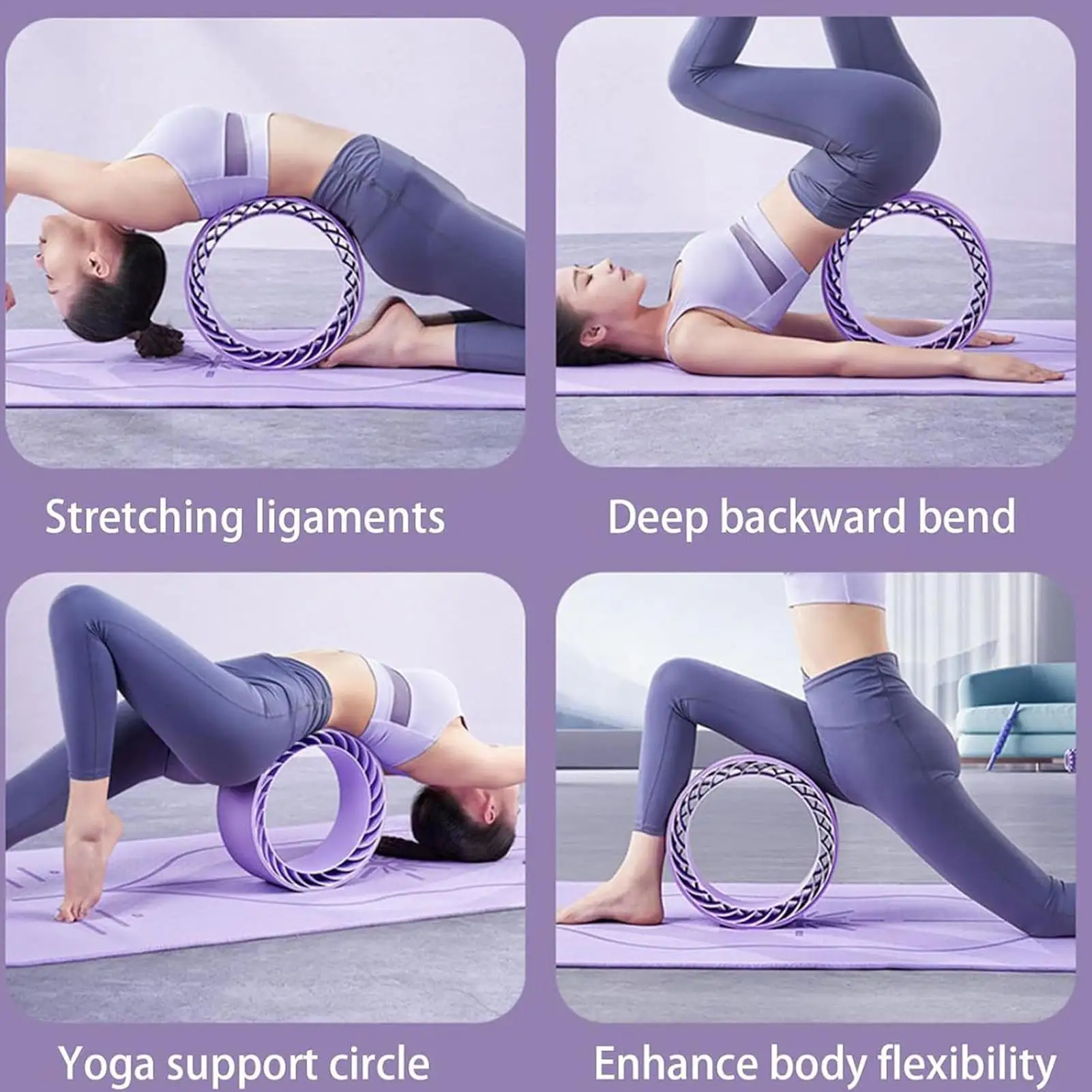 Home Gym Daily Routine - Rolo de espuma para exercício, antiderrapante,