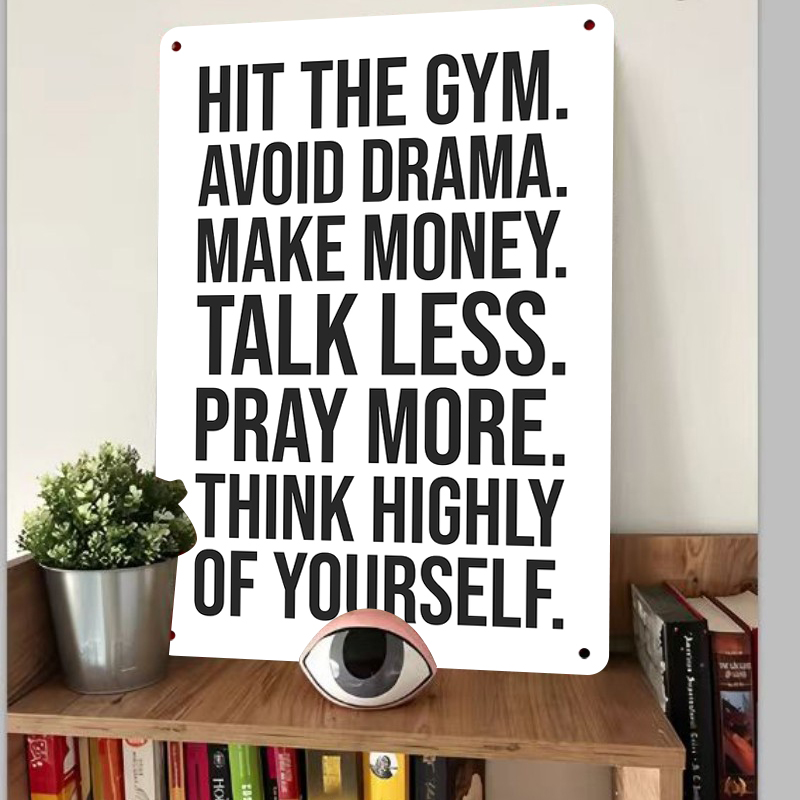 Citação inspiradora metal esta - Home Gym Quotes avaliação e preço