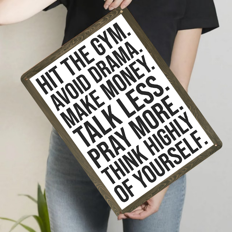 Citação inspiradora metal esta - Home Gym Quotes avaliação e preço