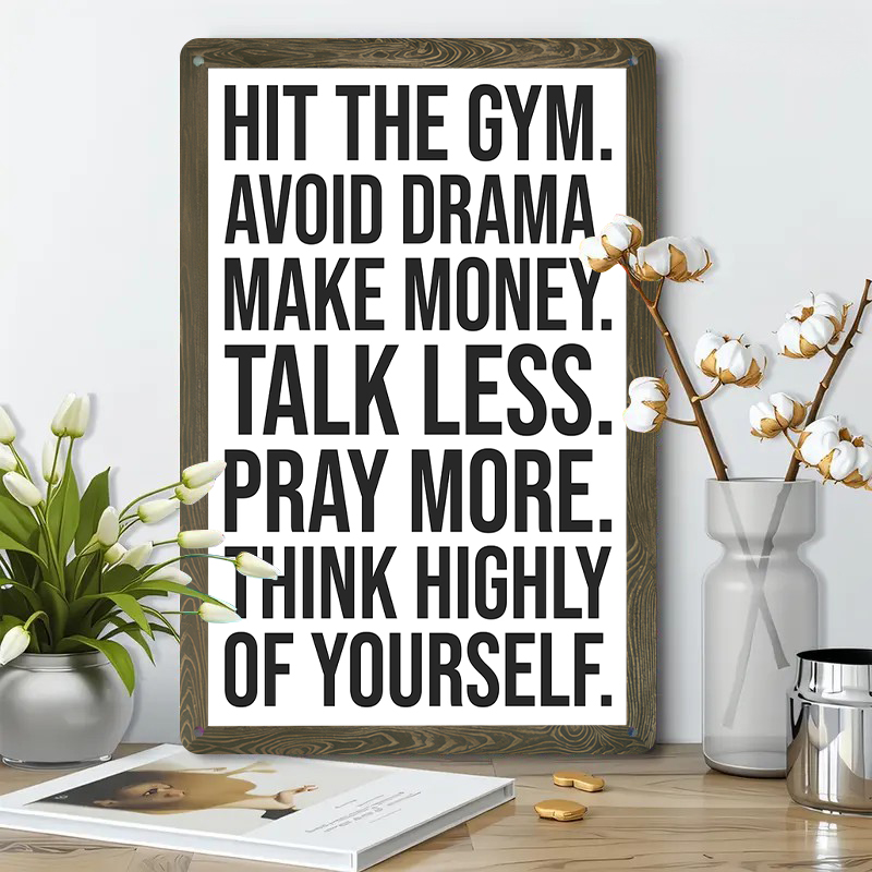 Citação inspiradora metal esta - Home Gym Quotes avaliação e preço