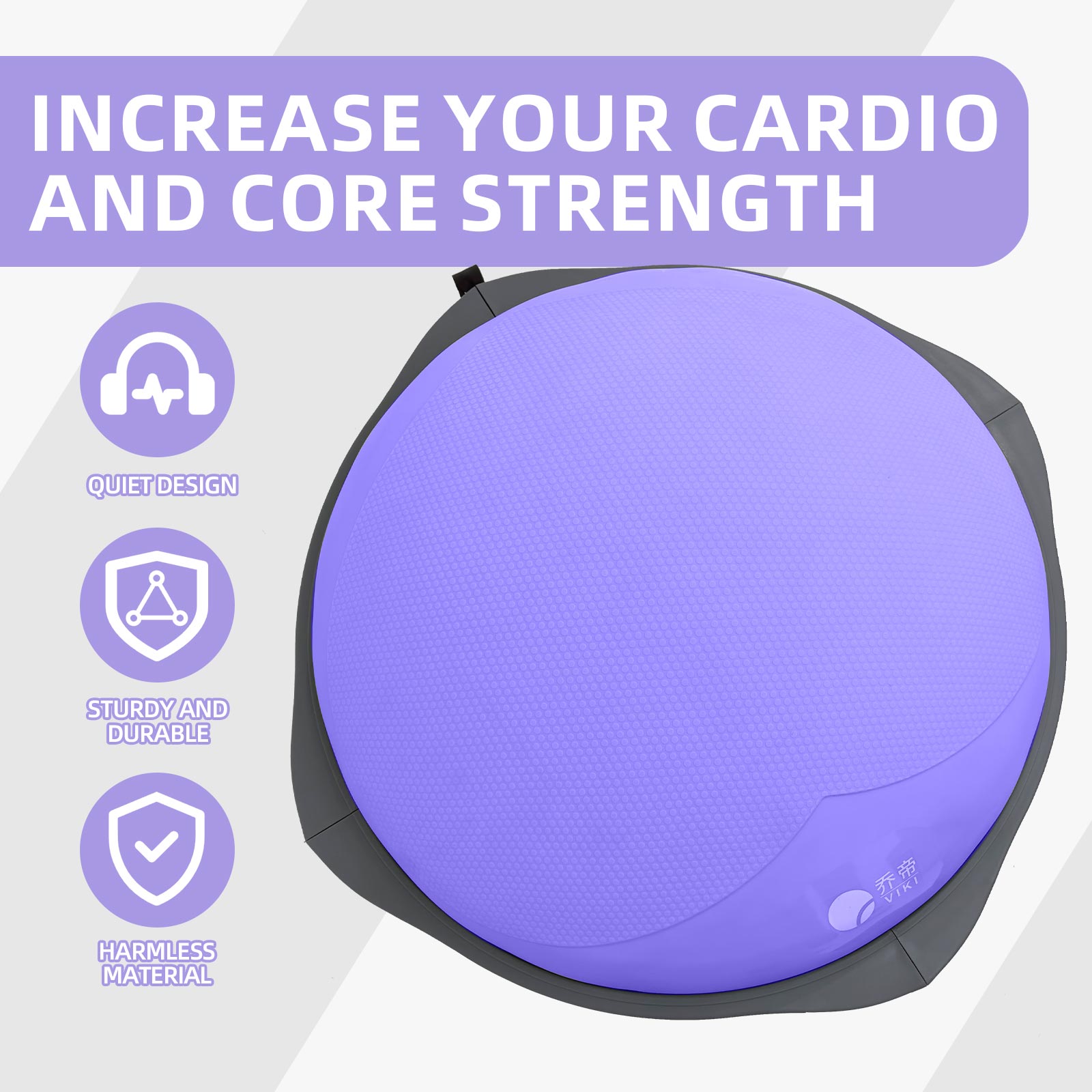 Bola de equilíbrio Bosu de 70c - Home Gym Yoga avaliação e preço