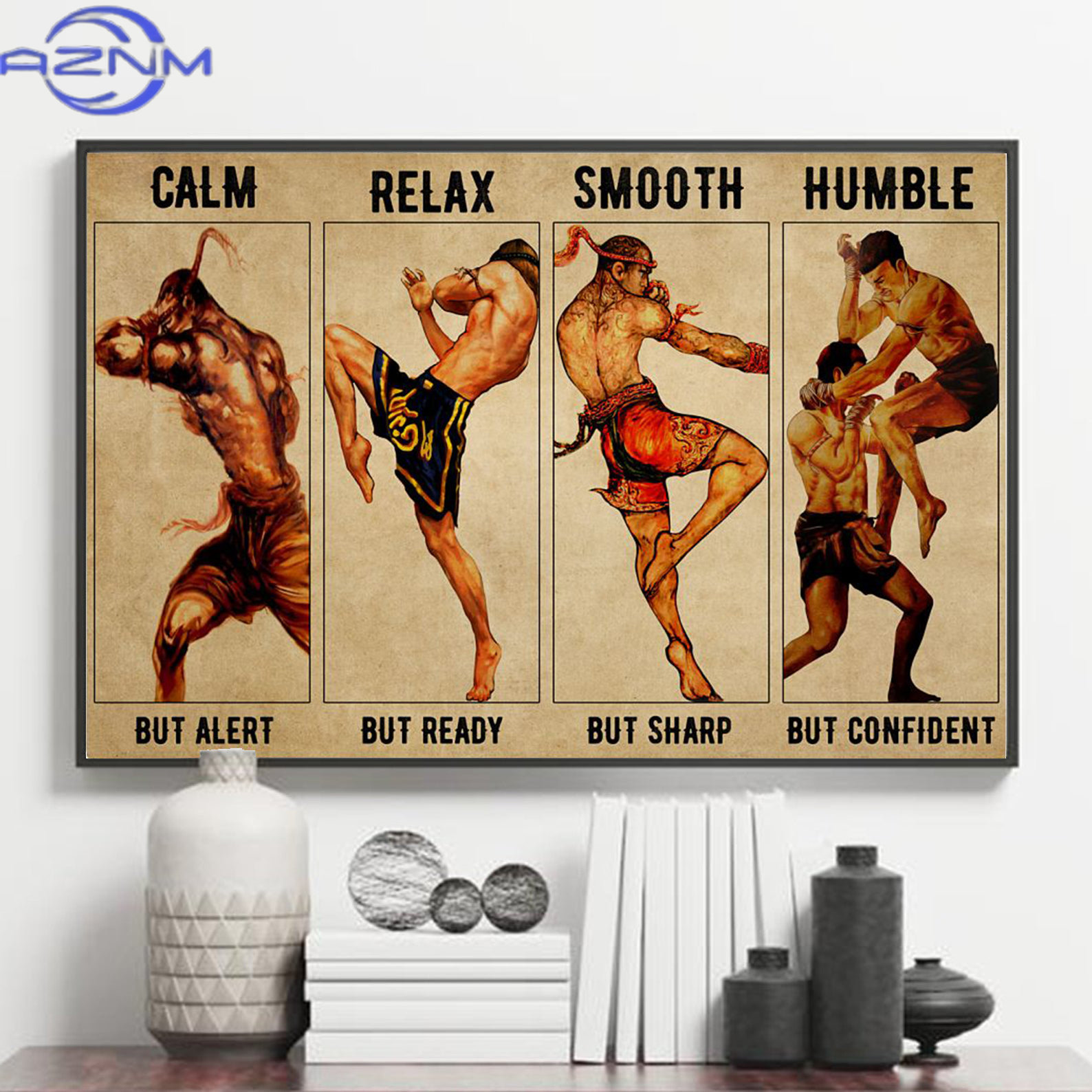 AZNM Quatro Movimentos de Muay - Home Gym Japan avaliação e preço