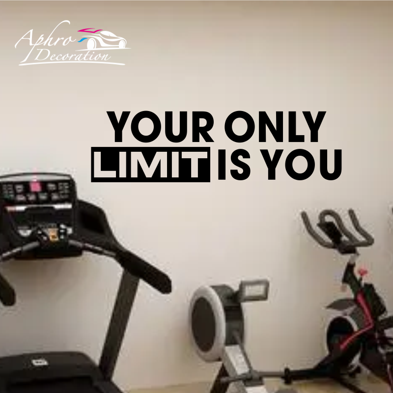Gym Wall Design Decal Adesivo, - Home Gym Quotes avaliação e preço