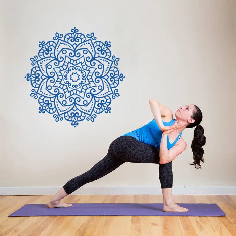 Yoga hinduísmo buda adesivo de - Home Gym Furniture avaliação e preço