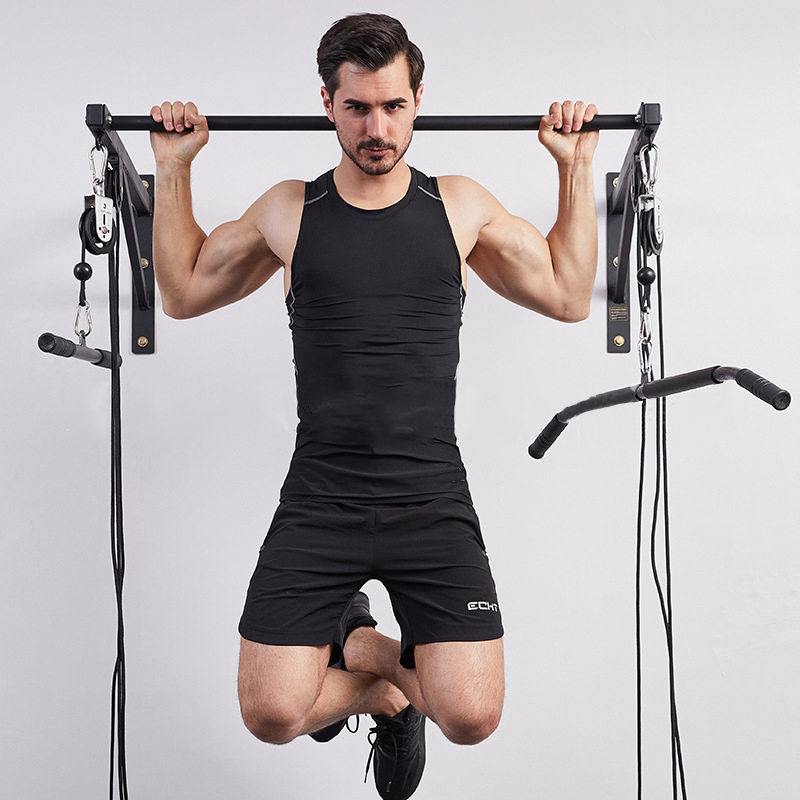 Fixado na parede diy fitness p - Home Gym Diy Pulley System avaliação e preço