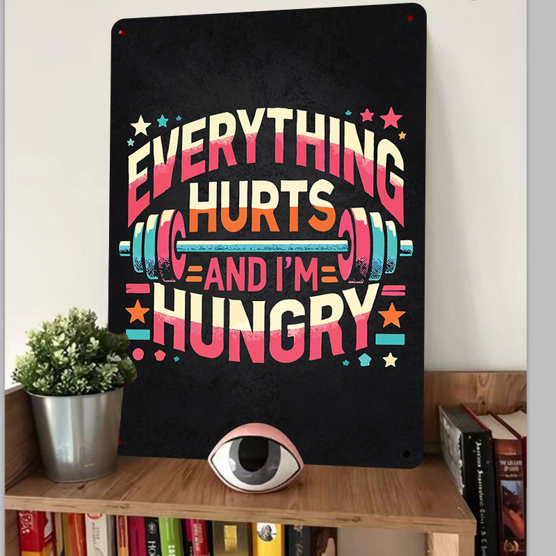 Tudo dói e estou fome fitness  - Home Gym Quotes avaliação e preço