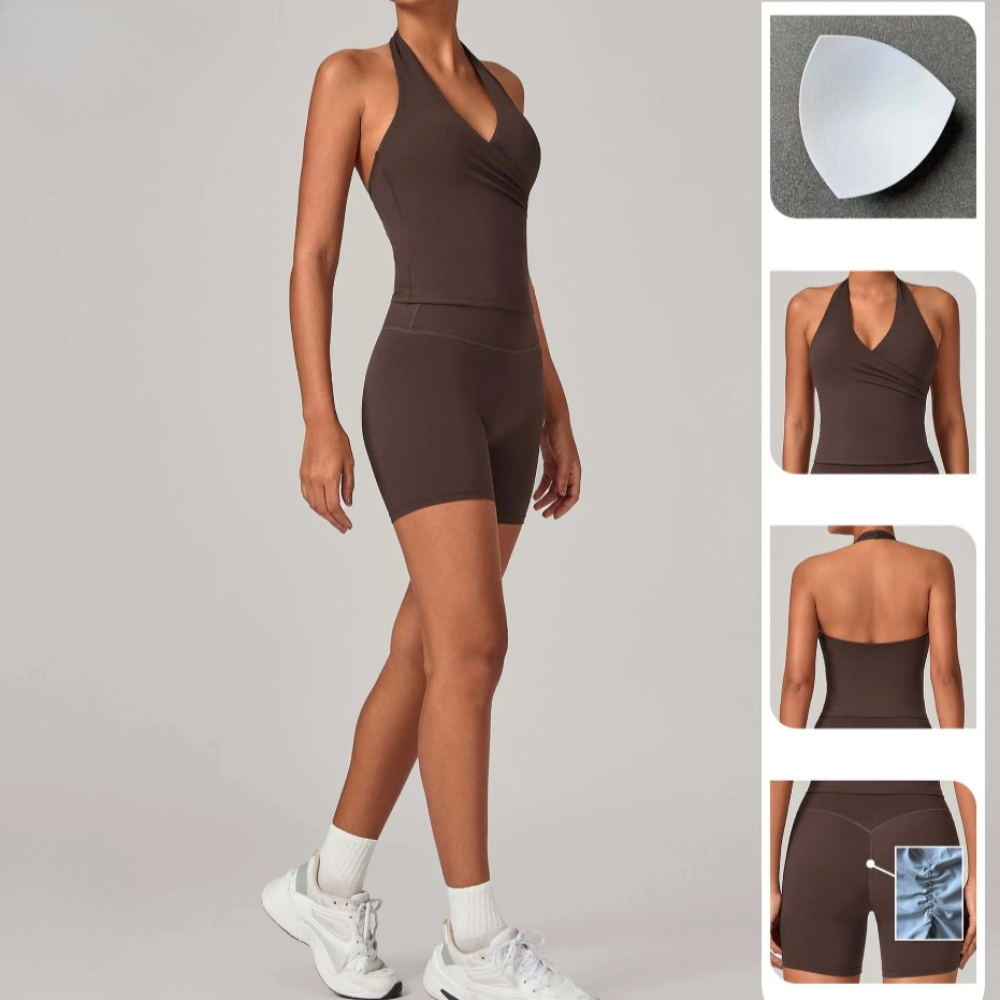 Conjunto Esportivo Feminino de - Home Gym Yoga avaliação e preço