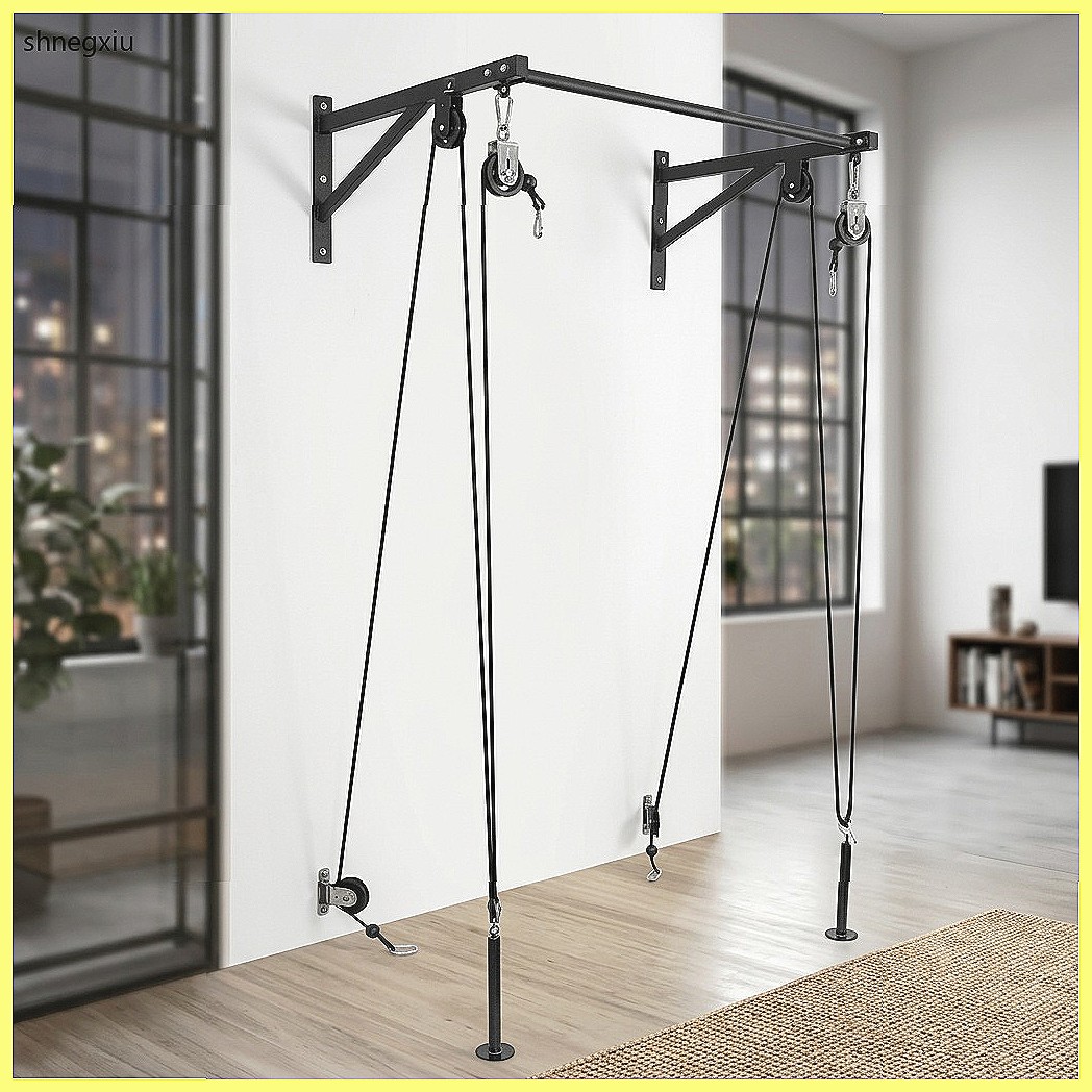 Sistema de Polias DIY Montado  - Home Gym Diy Pulley System avaliação e preço