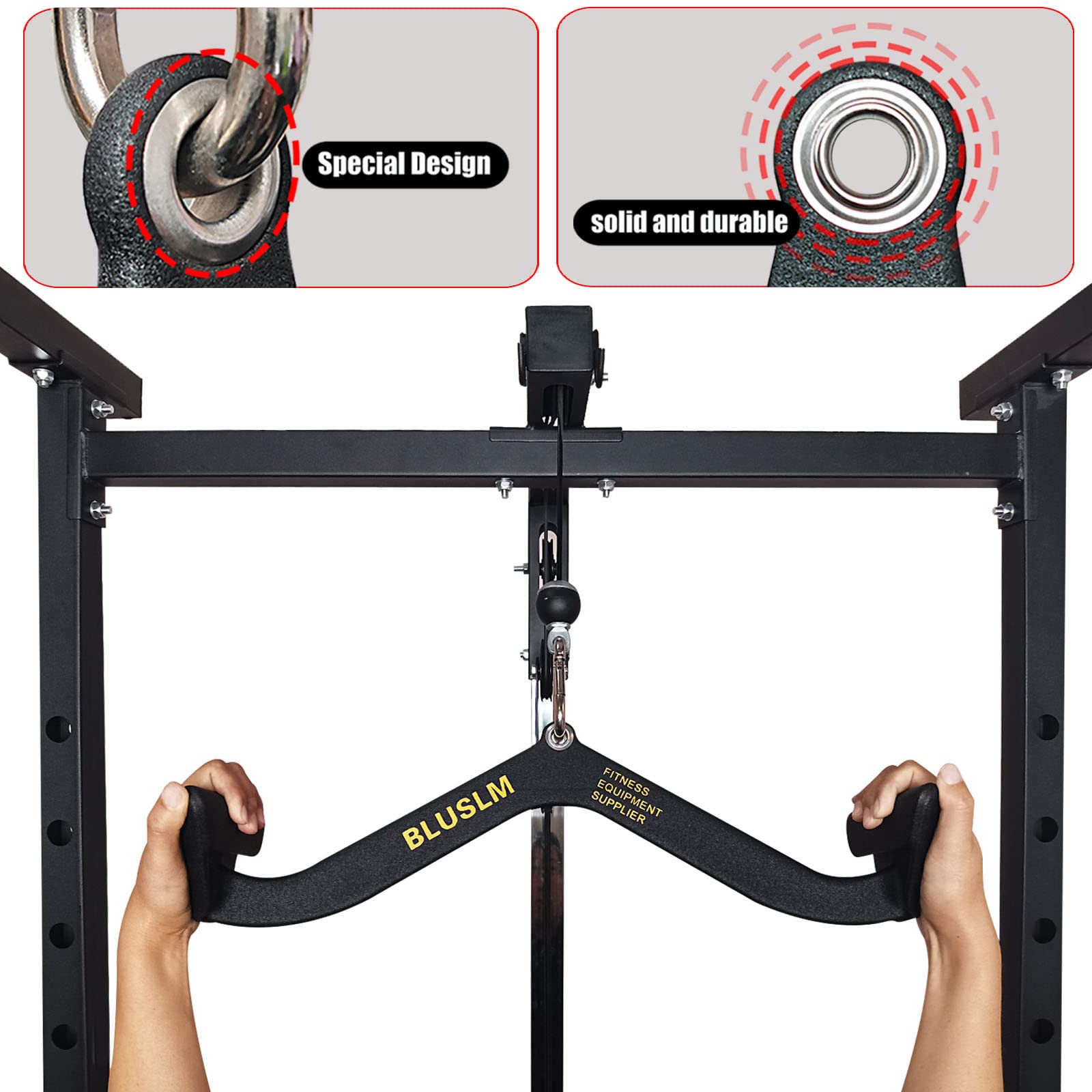 Casa ginásio fitness lat puxar - Home Gym Hyrox avaliação e preço