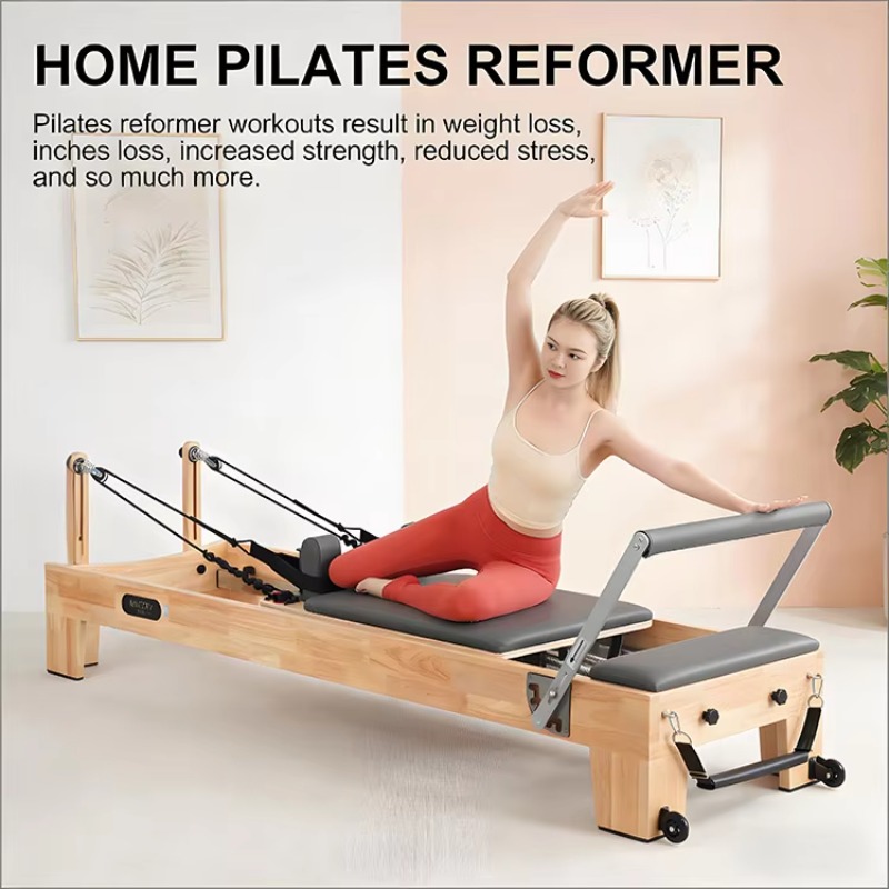 Máquina de Pilates Reformer pa - Home Gym Yoga avaliação e preço