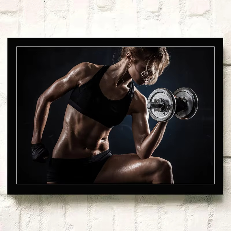 Pôster esportivo fitness, corr - Home Gym Japan avaliação e preço