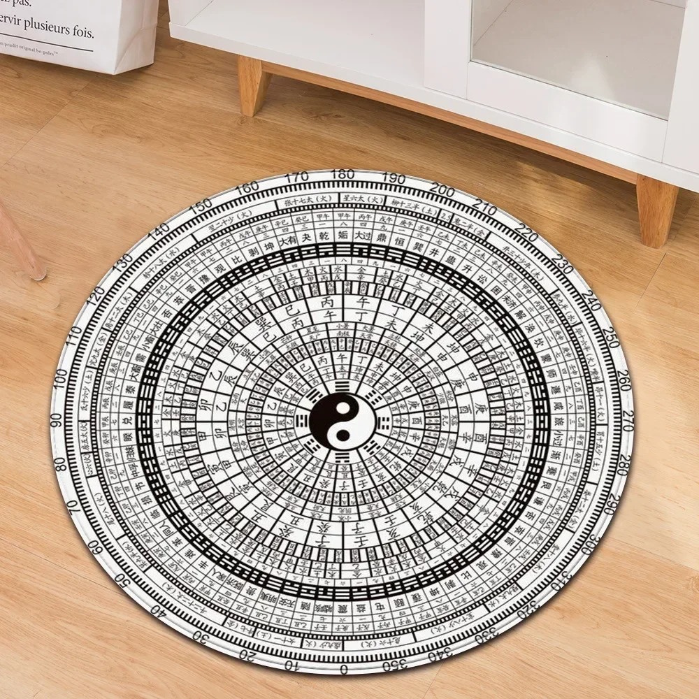 Yin yang taiji tapete redondo  - Home Gym Furniture avaliação e preço