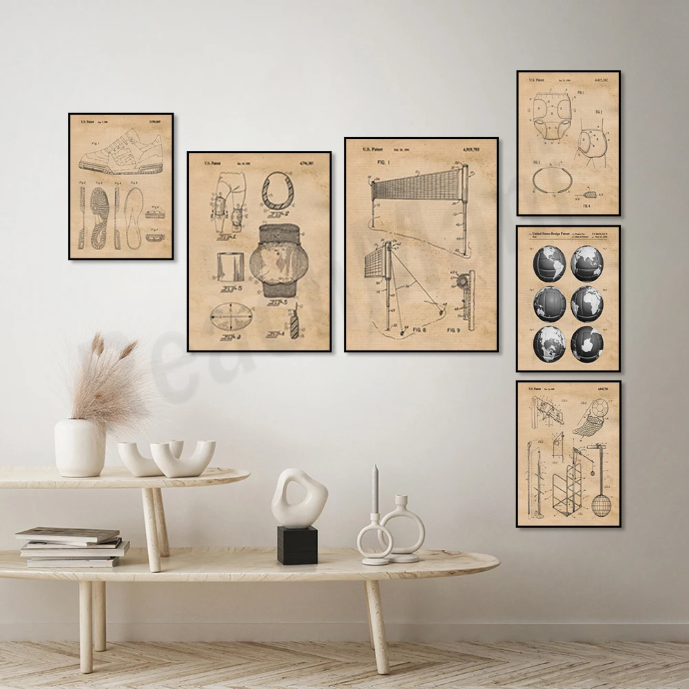 Cartaz de impressão de patente - Home Gym Japan avaliação e preço