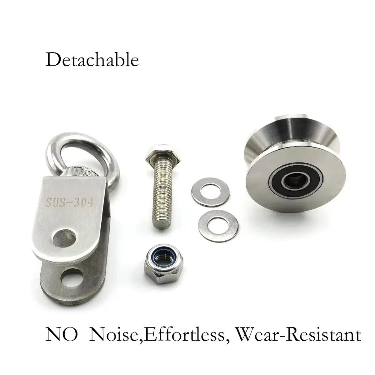 Polia giratória tipo u 304, ro - Home Gym Diy Pulley System avaliação e preço
