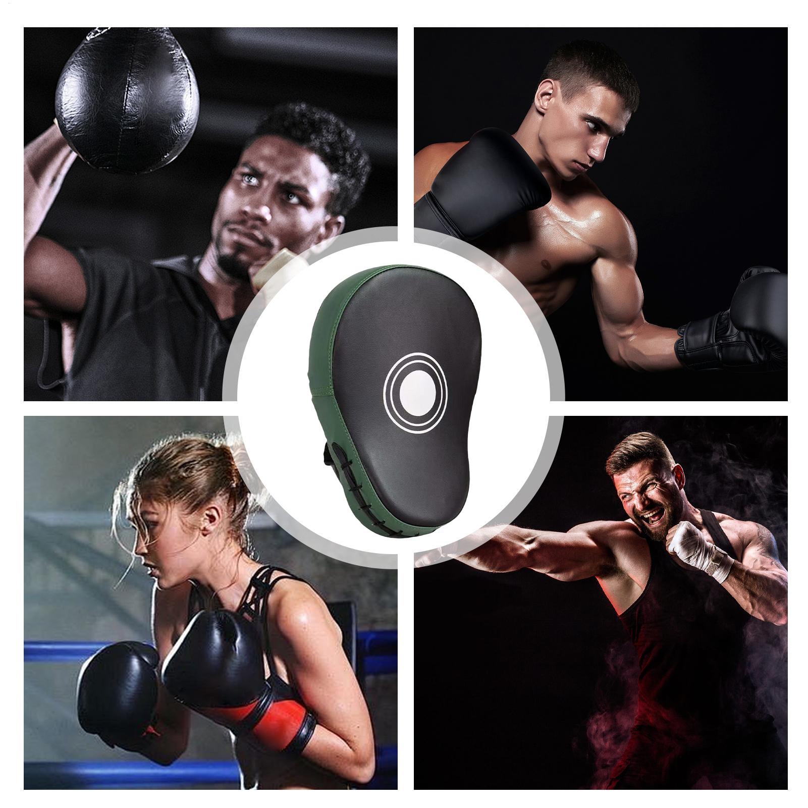 Almofadas de boxe luvas de cou - Home Gym Daily Routine avaliação e preço
