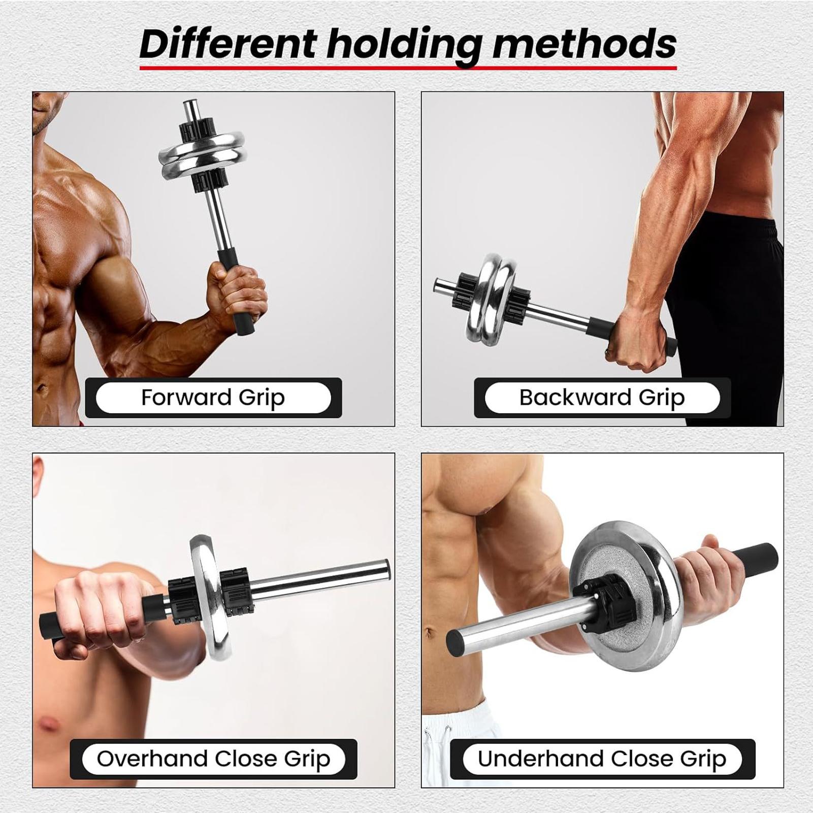 Barra de pulso com halteres, e - Home Gym Daily Routine avaliação e preço