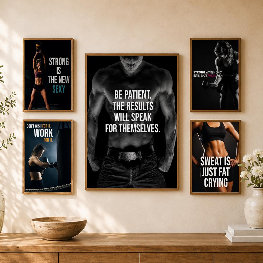 Pôster de Citações Inspiradora - Home Gym Quotes avaliação e preço