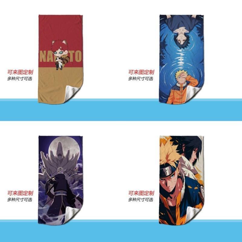Toalha de microfibra Naruto An - Home Gym Japan avaliação e preço