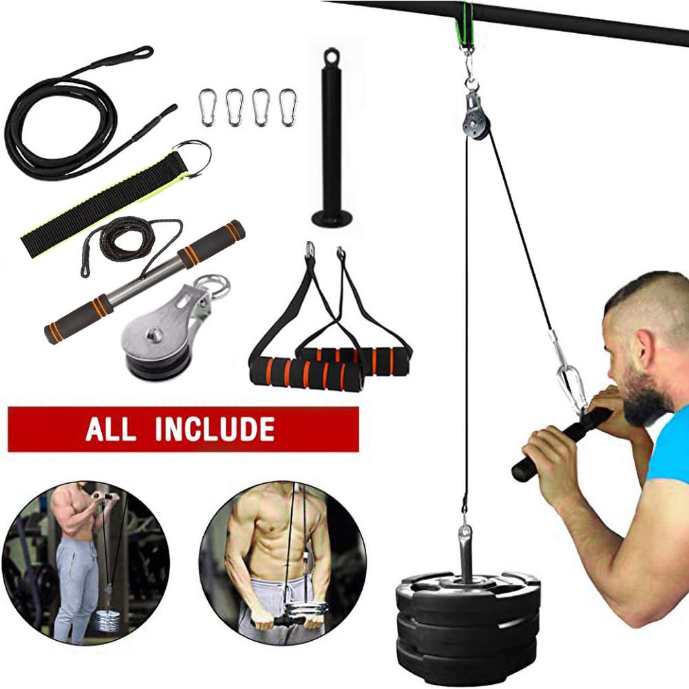 Sistema de cabo de polia fitne - Home Gym Diy Pulley System avaliação e preço