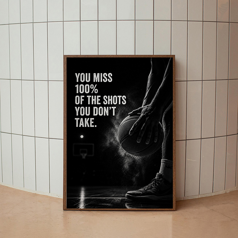 Pôster Motivacional Moderno de - Home Gym Quotes avaliação e preço