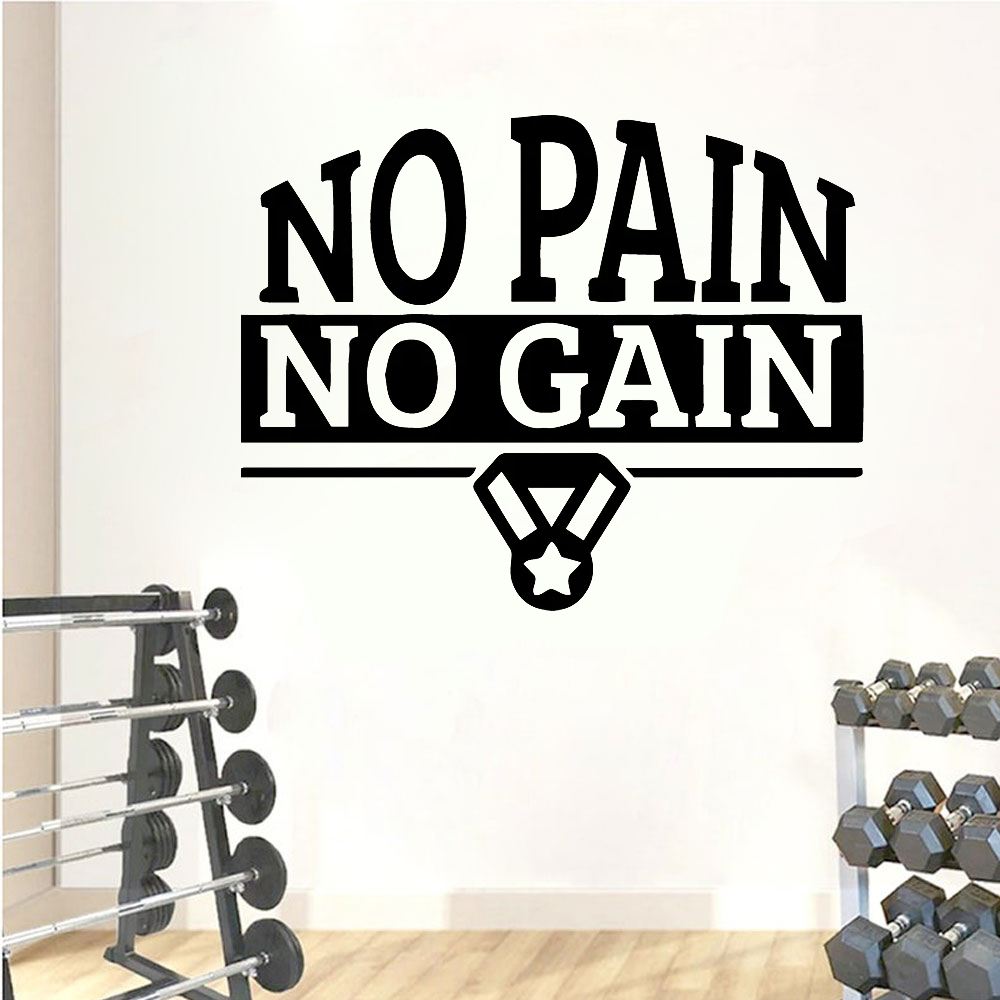 Adesivos de Parede para Academ - Home Gym Quotes avaliação e preço