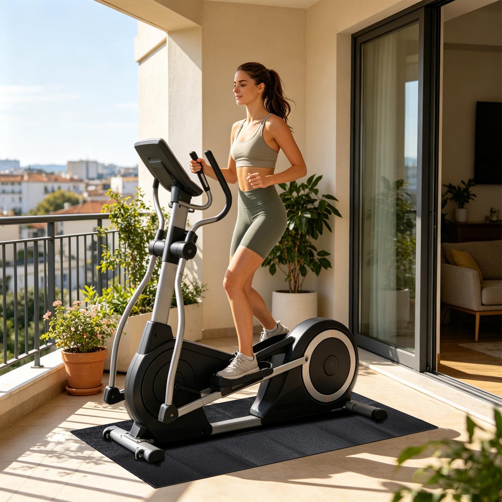 Tapete para esteira, resistent - Home Gym Yoga avaliação e preço