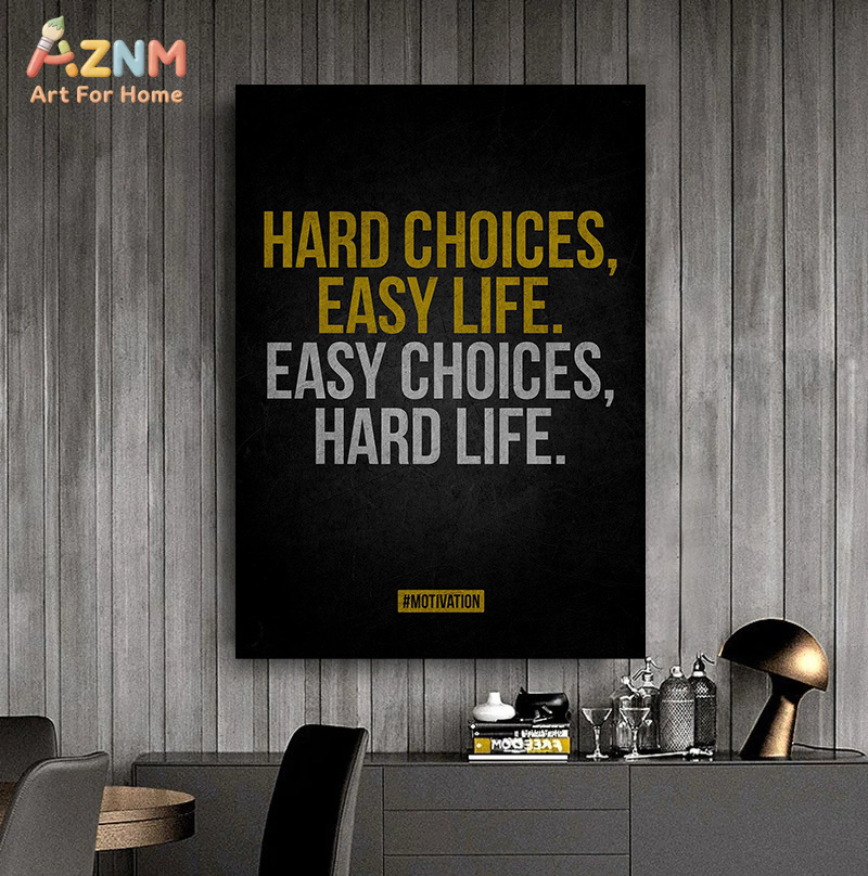 AZNM Arte de parede em tela co - Home Gym Quotes avaliação e preço