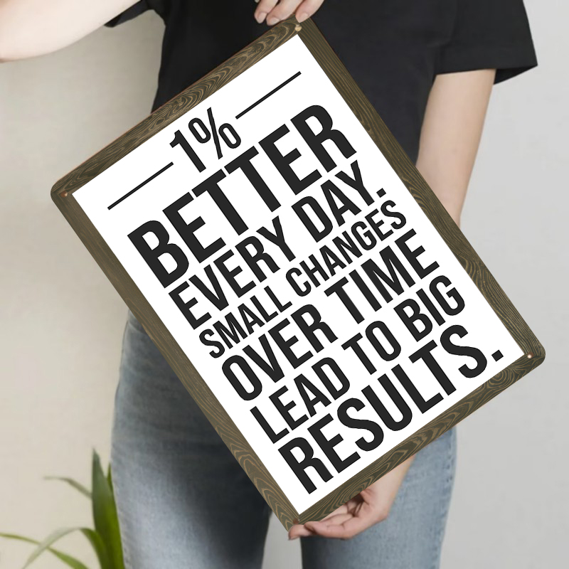 1% melhor todos os dias arte d - Home Gym Quotes avaliação e preço