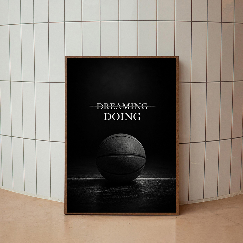 Pôster Motivacional Moderno de - Home Gym Quotes avaliação e preço