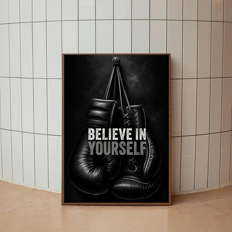 Pôster Motivacional Moderno de - Home Gym Quotes avaliação e preço